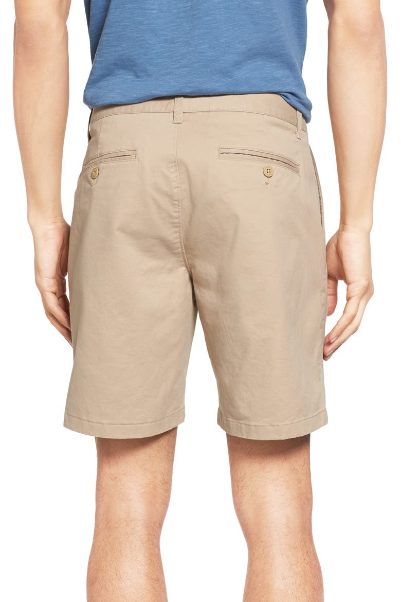Stretch Washed Chino 7-Inch Shorts, Alternate, color, TRUE KHAKI