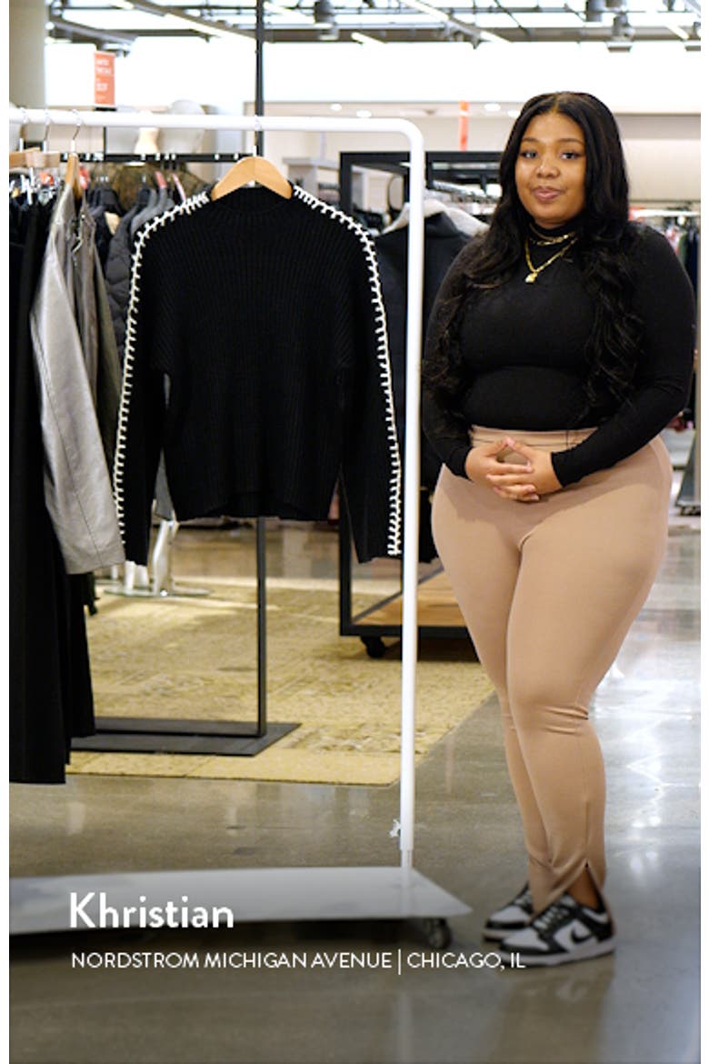 Contrast Stitch Sweater video