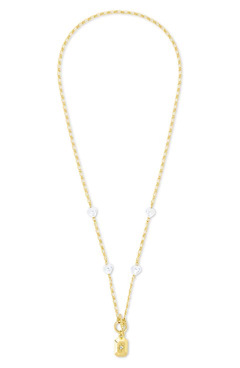 Shaye Cubic Zirconia Pendant Toggle Necklace