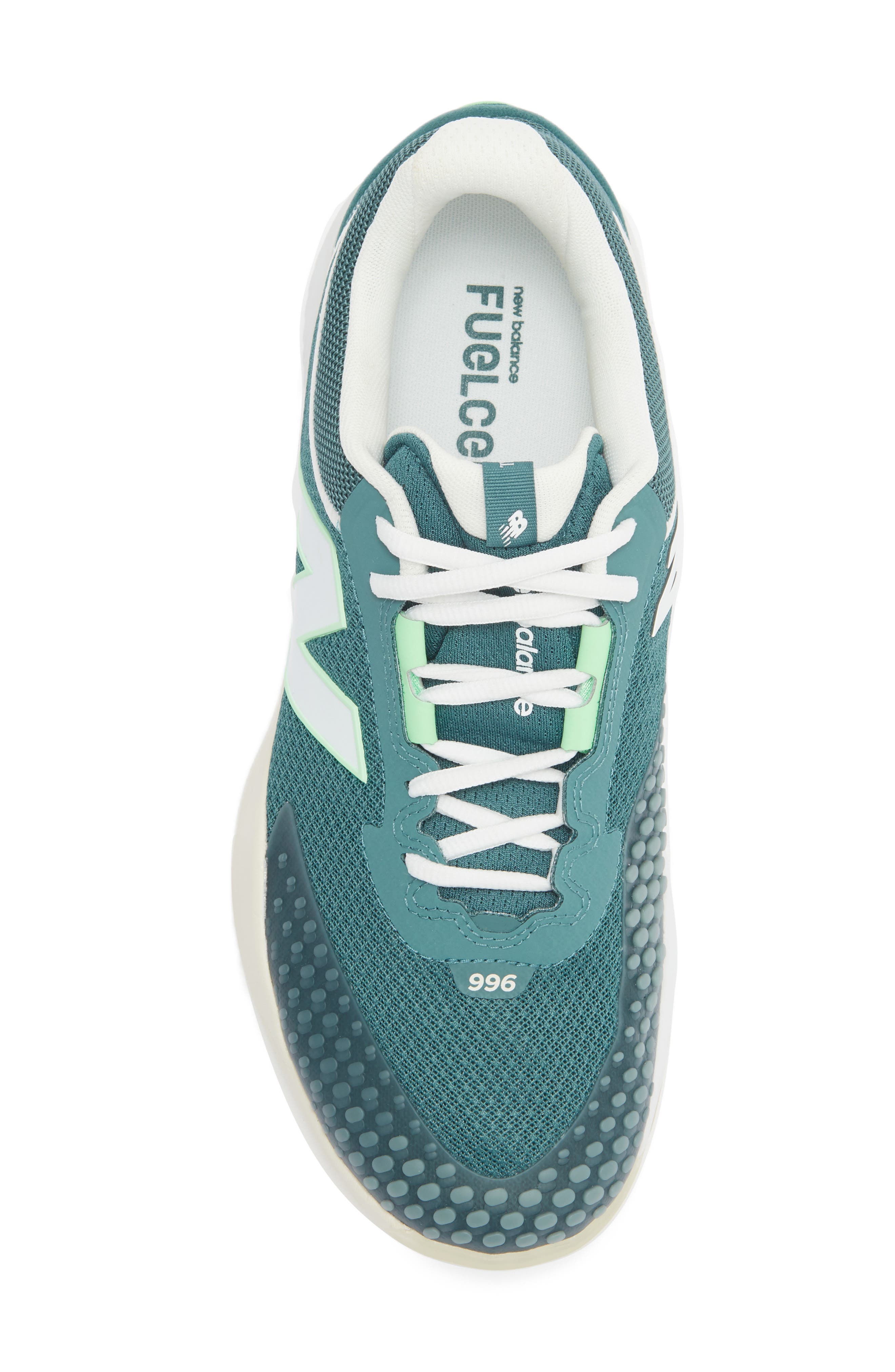 996 Sneaker, Alternate, color, NEW SPRUCE/ WHITE