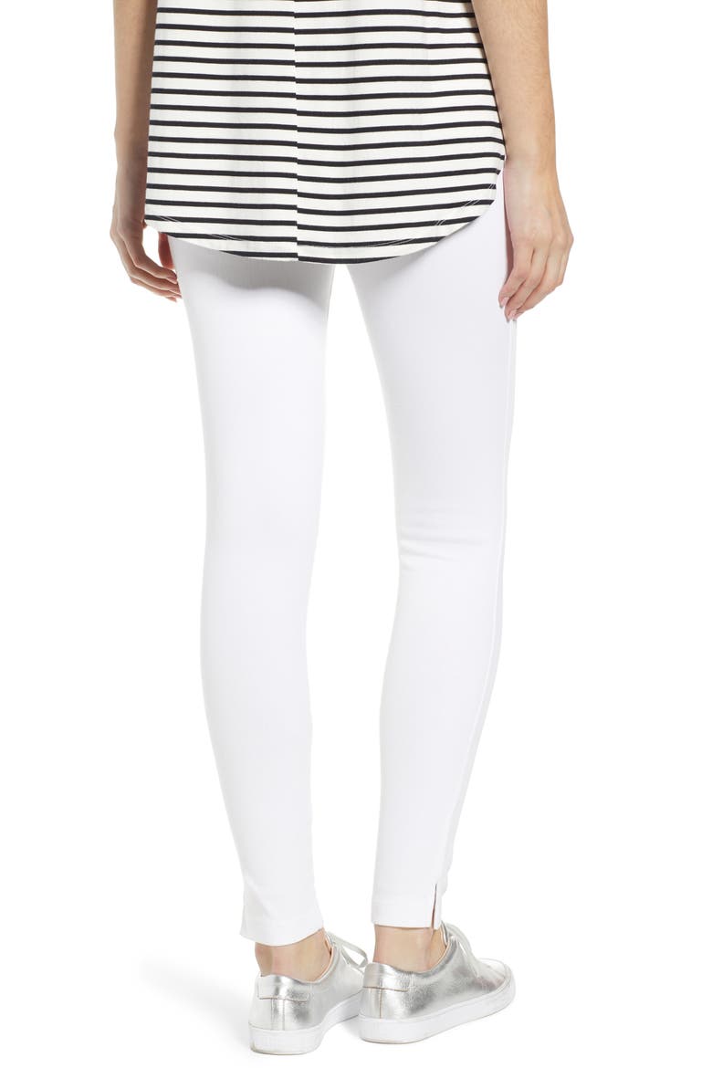 Lyssé High Waist Skinny Denim Leggings, Alternate, color, WHITE