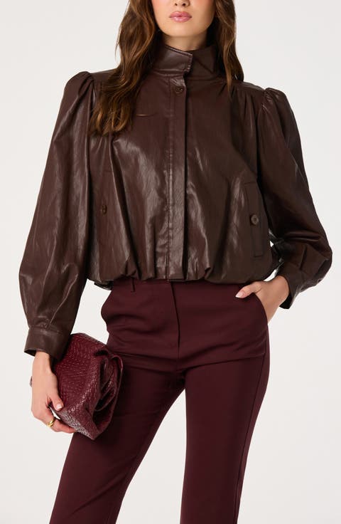 Estero Faux Leather Jacket