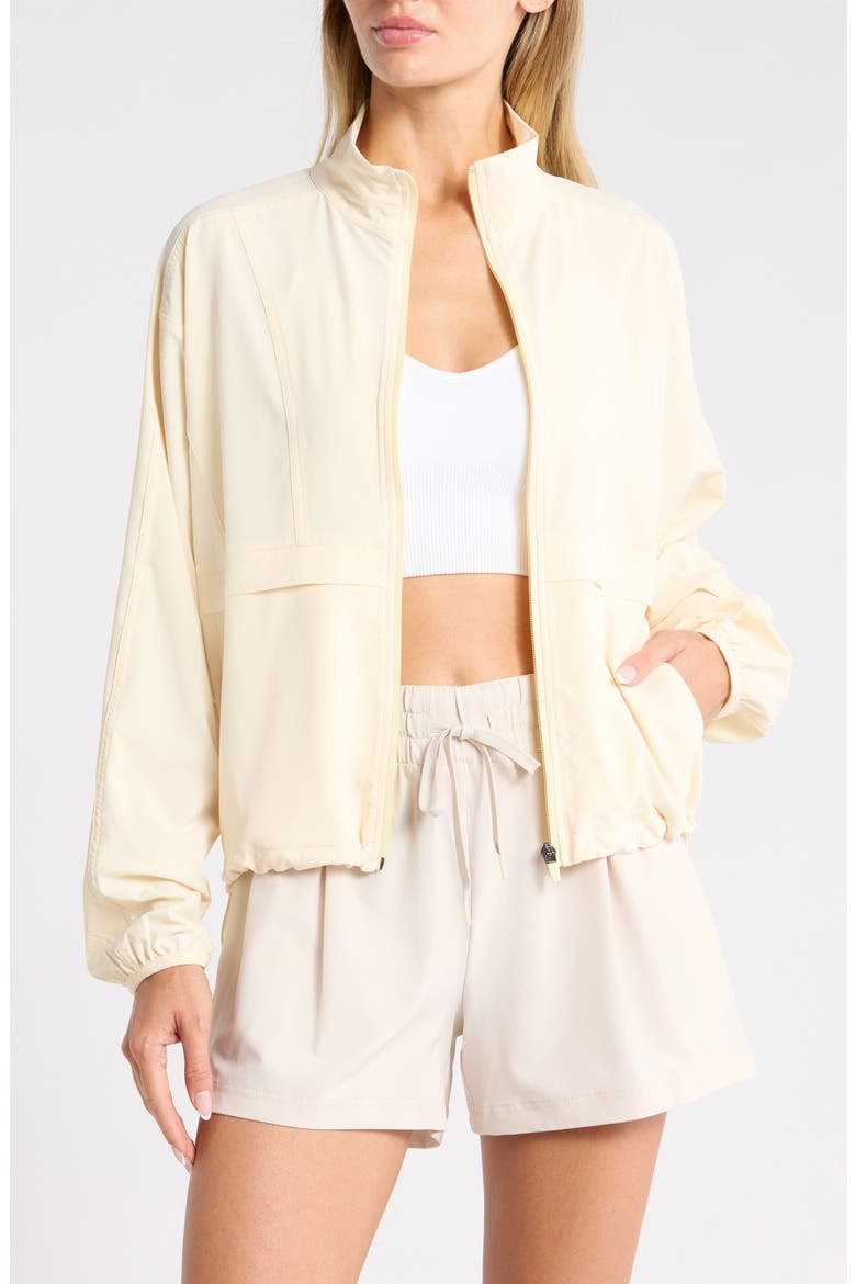 Interval Zip Up Jacket, Main, color, YELLOW BUTTERCREAM