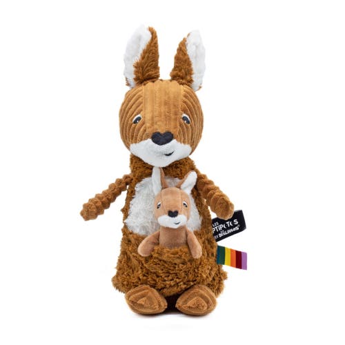Shop Les Ptipotos Kangaroo Mom & Her Baby