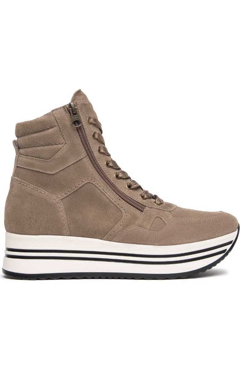 NeroGiardini High Top Platform Sneaker, Alternate, color,