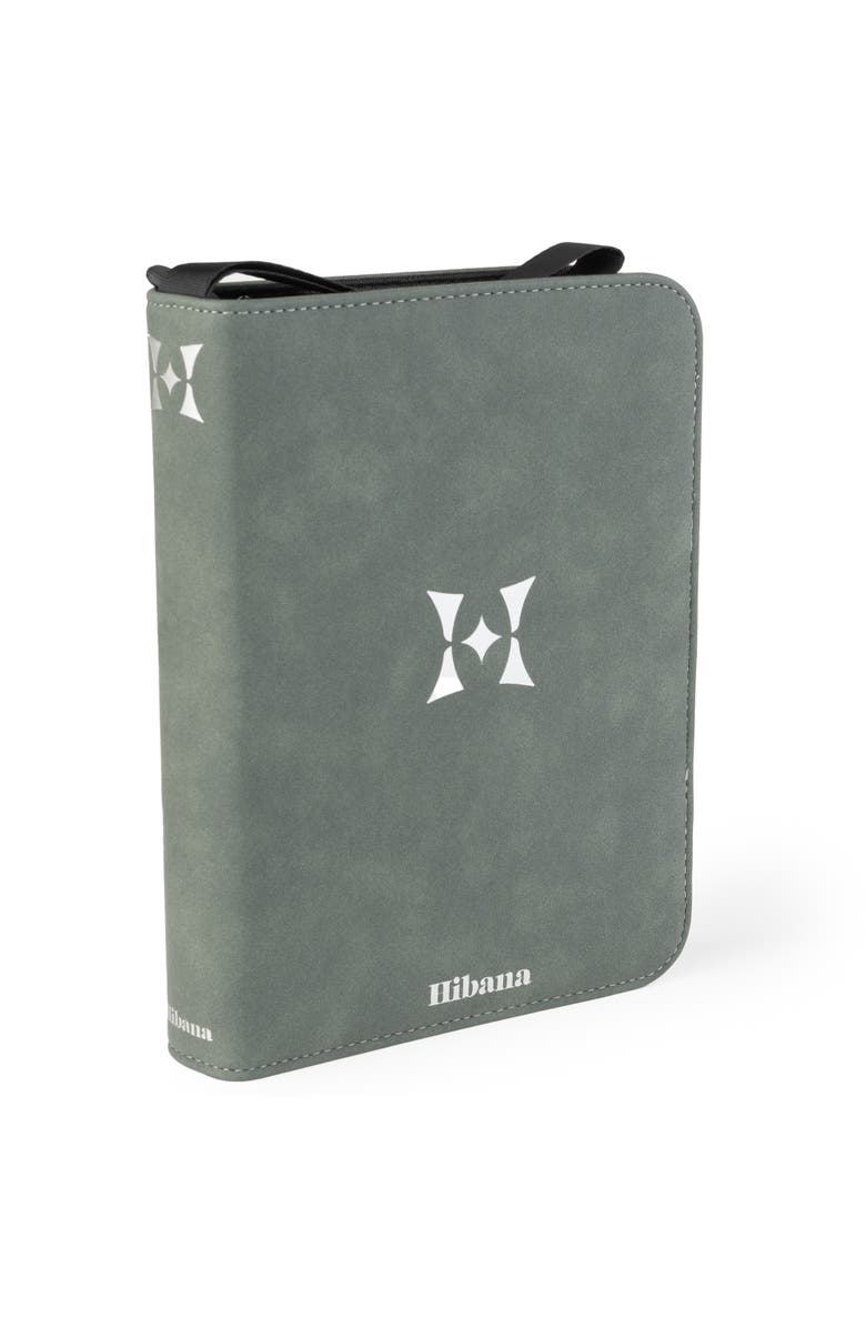 Hibana Jewelry Storage Travel Edition Sage Green Zipper Binder, For 20 Pieces, Main, color, 