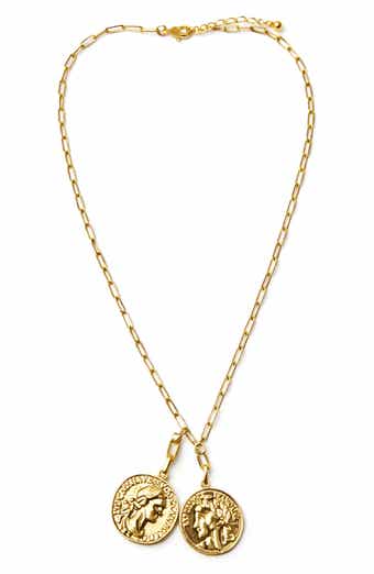 Coin Pendant Necklace