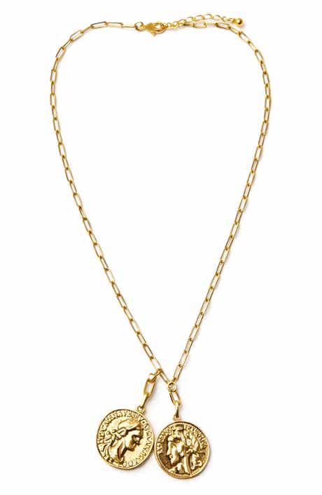 Coin Pendant Necklace
