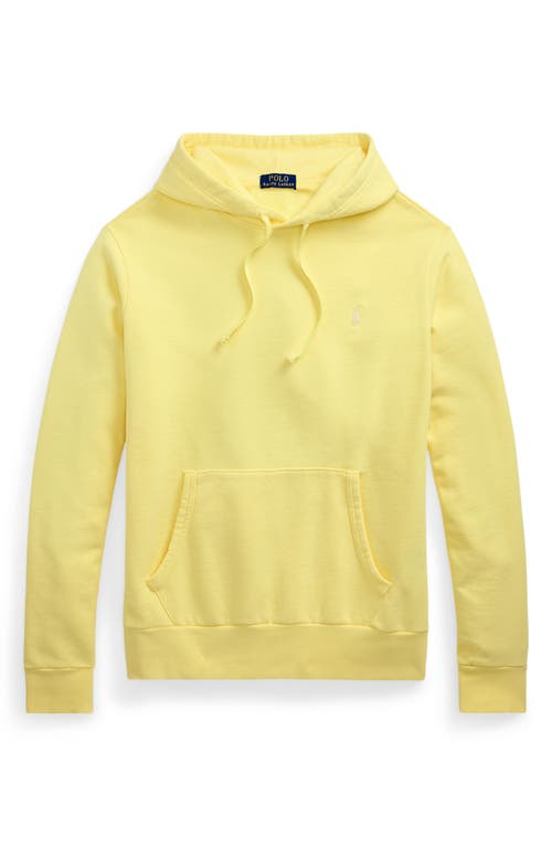 Polo Ralph Lauren Cotton French Terry Hoodie In Yellow