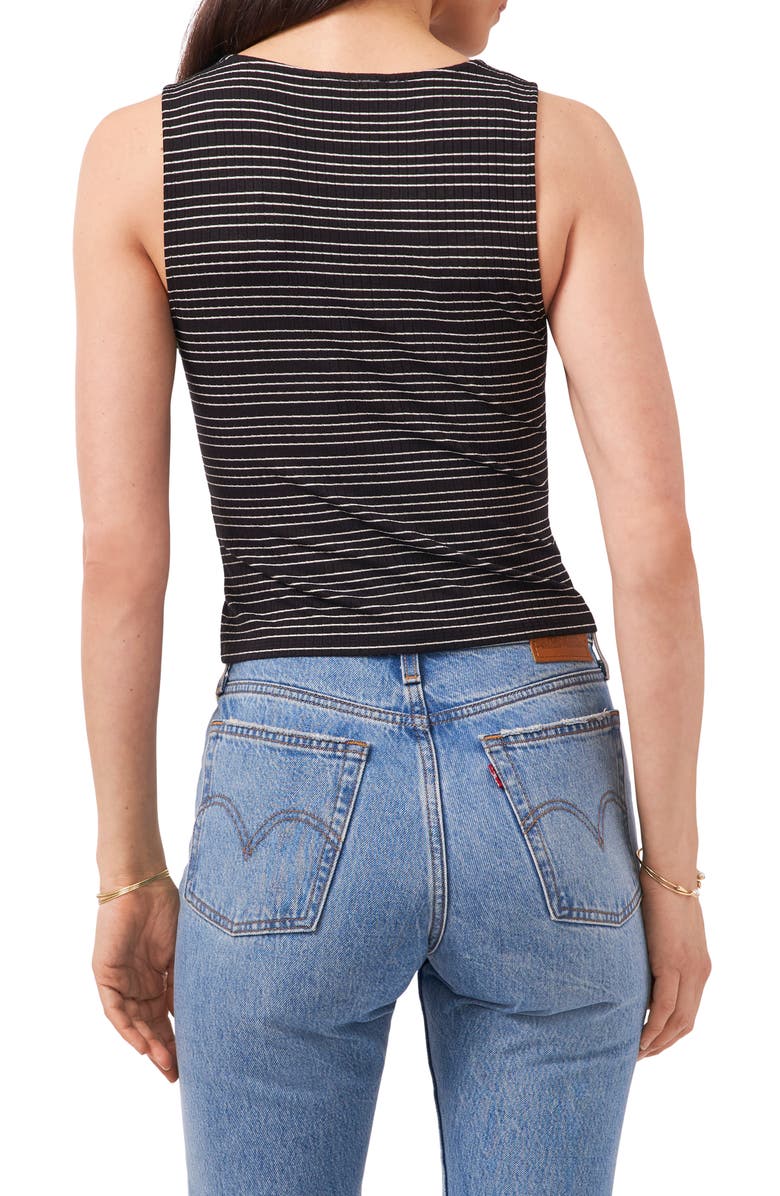 1.STATE Keyhole Cutout Sleeveless Top, Alternate, color,