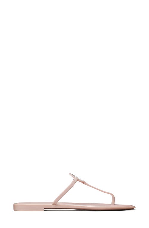 Tory Burch Mini Miller Jelly Thong Sandal In Pink