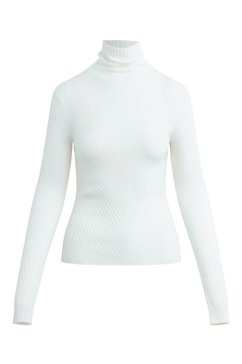 Be Your Girl Turtleneck Merino Wool Blend Sweater, Alternate, color, IVORY