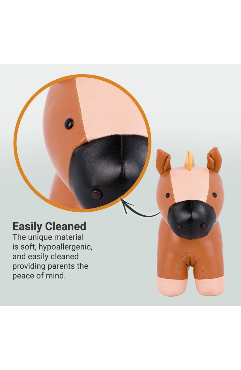 Little Big Friends Musical Animals - Horse, Plush Baby Music Box, Nursery Toy, Alternate, color, Brown