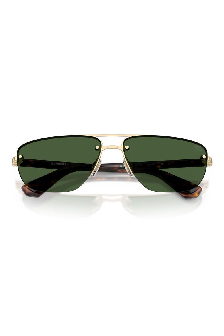 62mm Oversize Irregular Sunglasses, Alternate, color, LIGHT GOLD