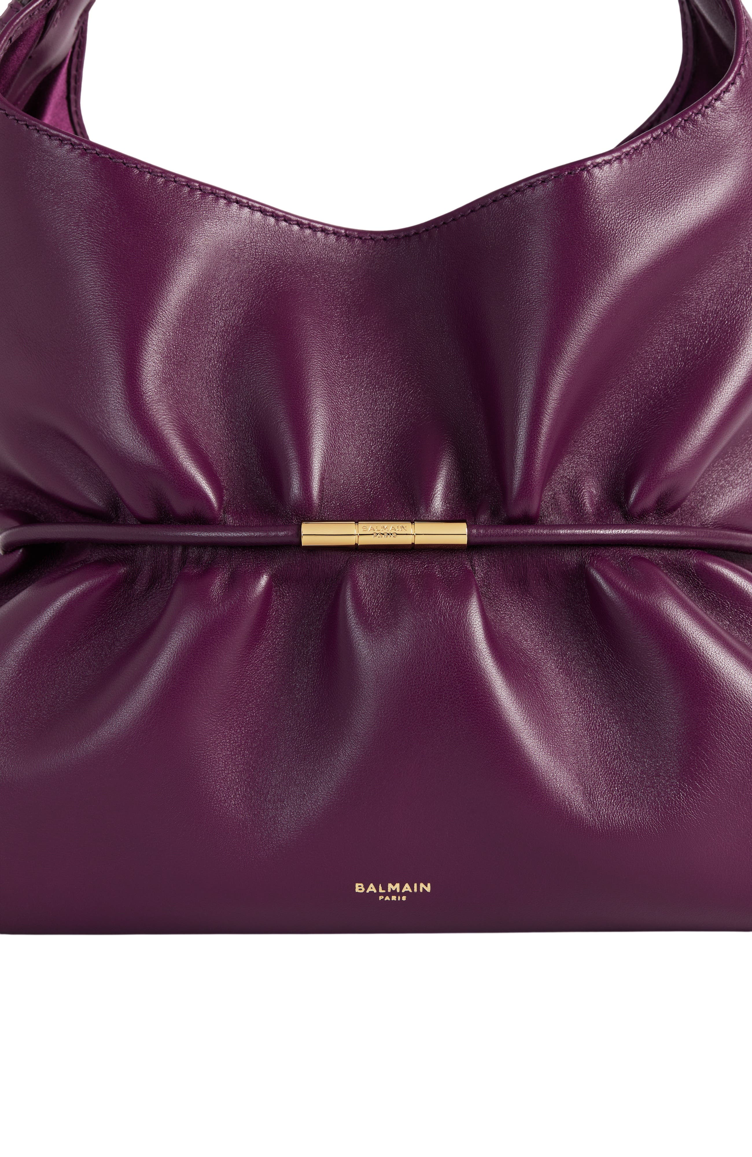 Sphynx Medium Bag in Smooth Leather, Alternate, color, purple