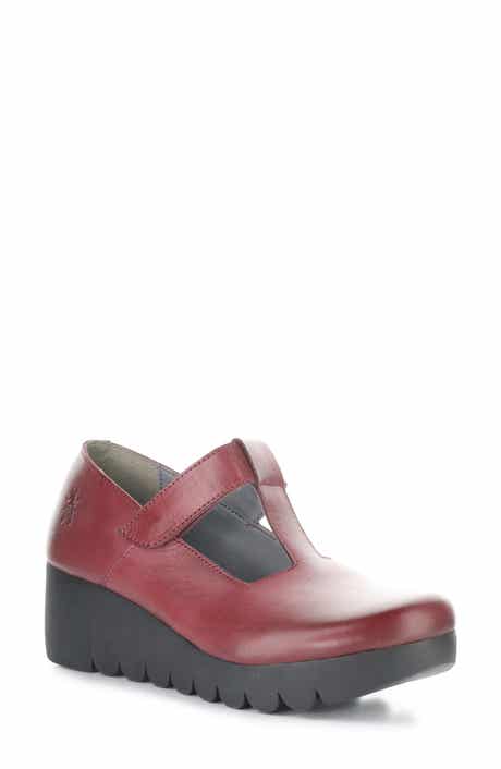 Fly London Veka T-Strap Platform Wedge Pump