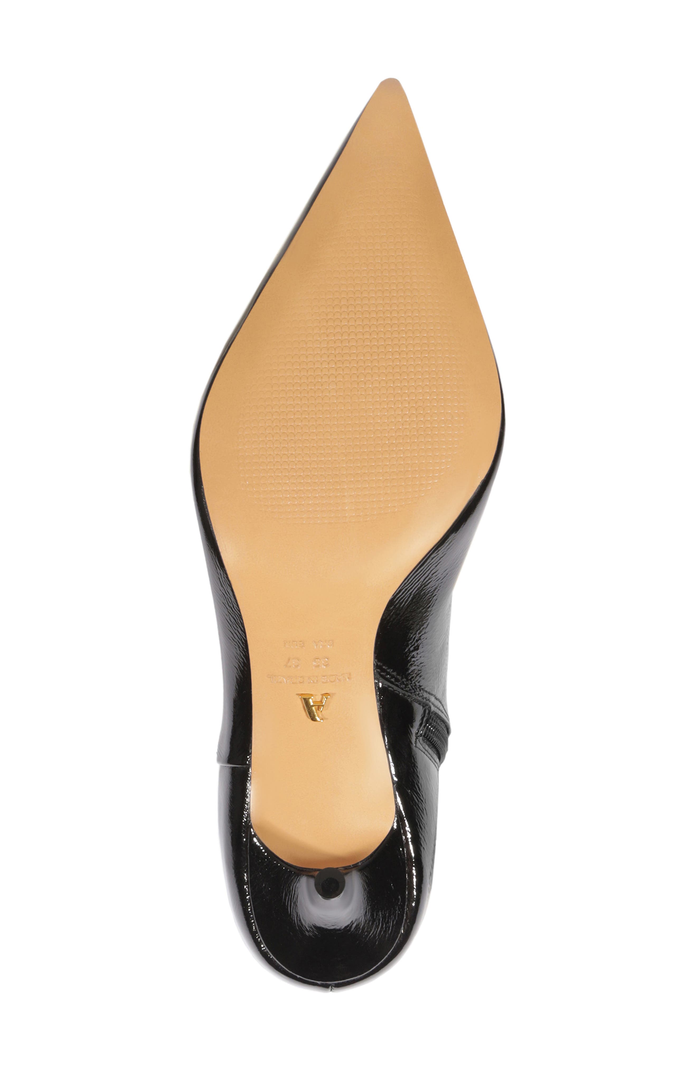 Arezzo Sasha Pointed Toe Boot, Alternate, color, Black