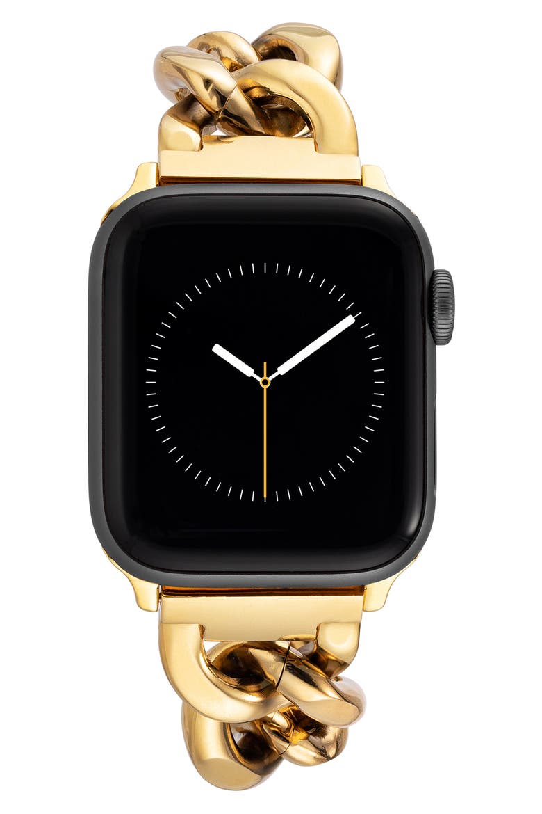 12.7mm Apple Watch® Watchband, Alternate, color, GOLD