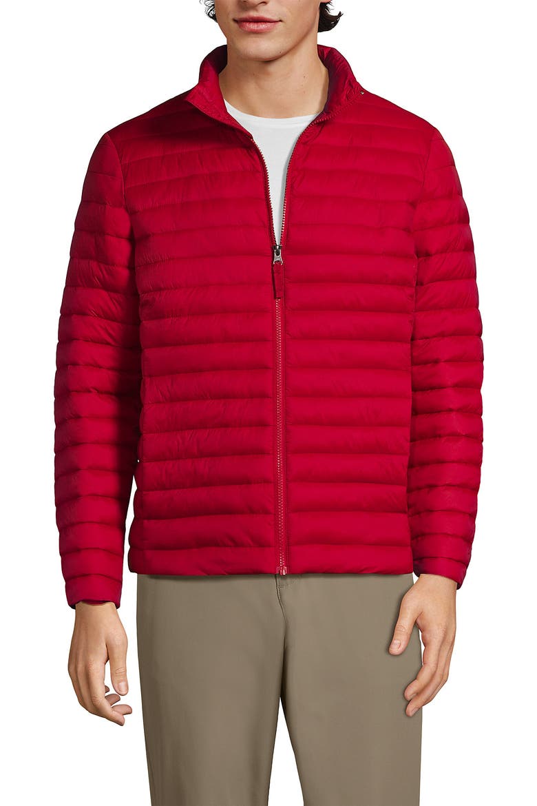 School Uniform  ThermoPlume Jacket, Main, color, Red