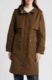 Sam Edelman Hooded Trench Coat