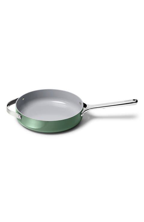 3-Quart Ceramic Nonstick Saute Pan & Lid