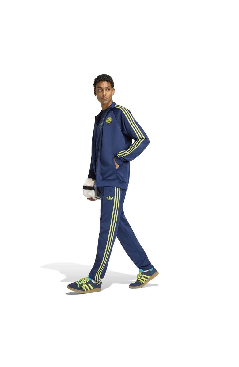 adidas Men's adidas Navy Colombia National Team Originals Full-Zip Track Jacket, Alternate, color, Navy