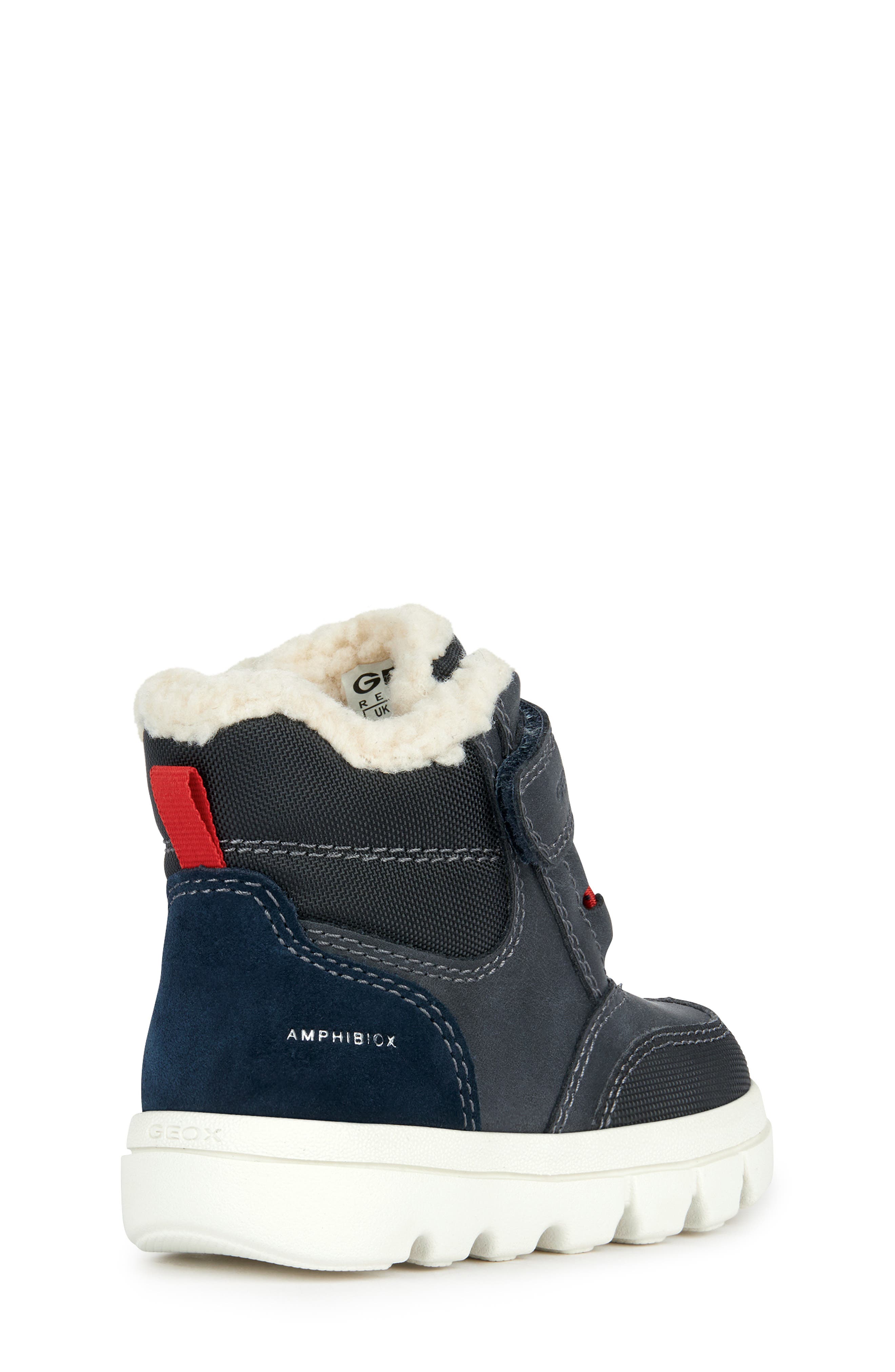 Geox Willaboomb Faux Shearling Lined Winter Boot, Alternate, color, 