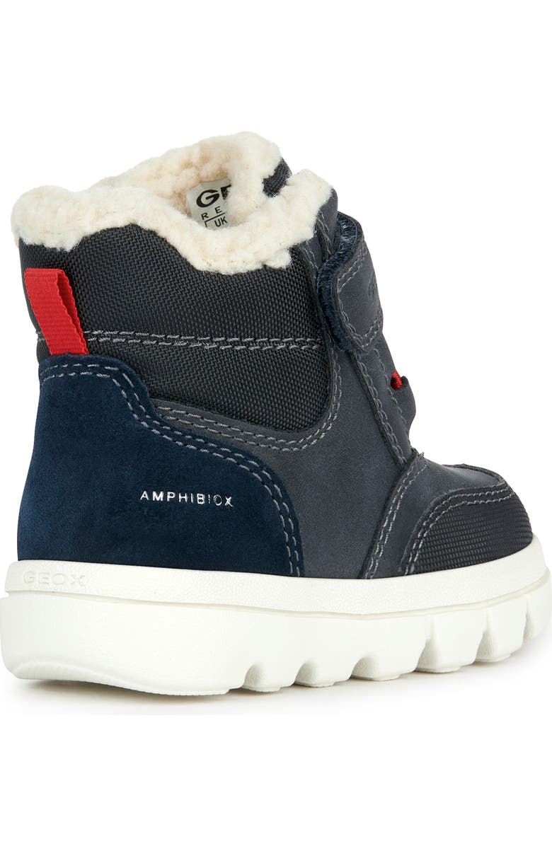 Geox Willaboomb Faux Shearling Lined Winter Boot, Alternate, color,
