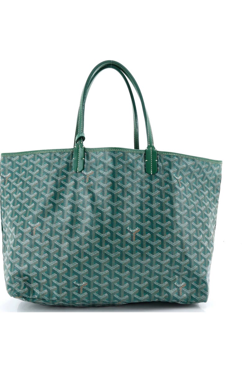 Pre-Owned Goyard Saint Louis Tote Coated Canvas PM, Alternate, color, Green