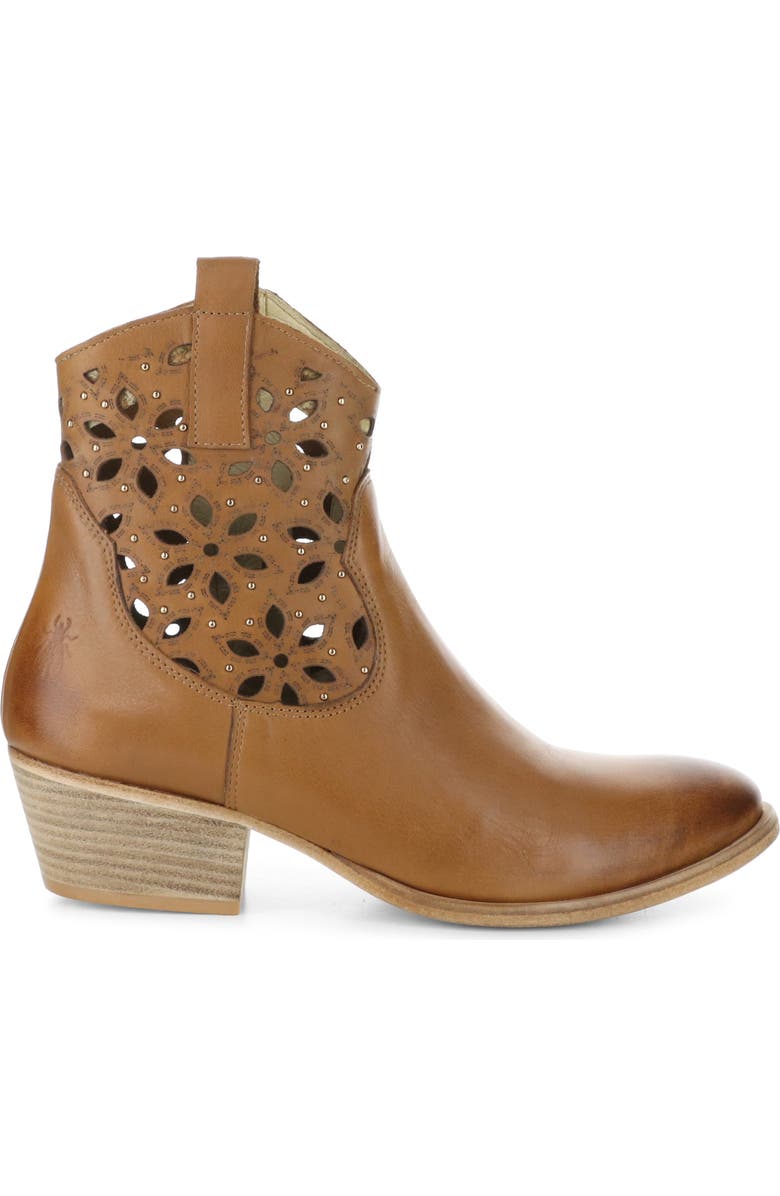 Fly London Wail Western Boot, Alternate, color, Camel