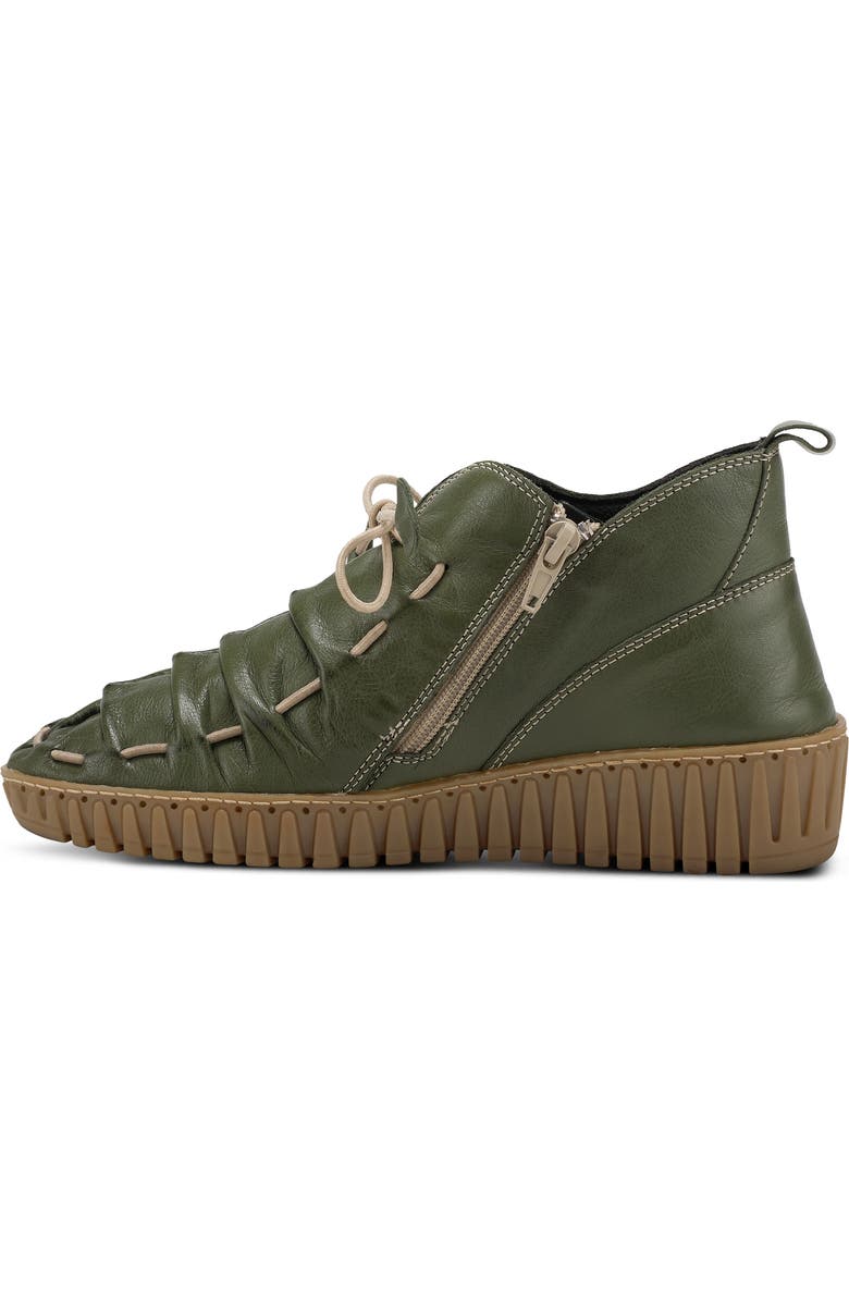 Spring Step Nespea Desert Bootie, Alternate, color, Olive Green