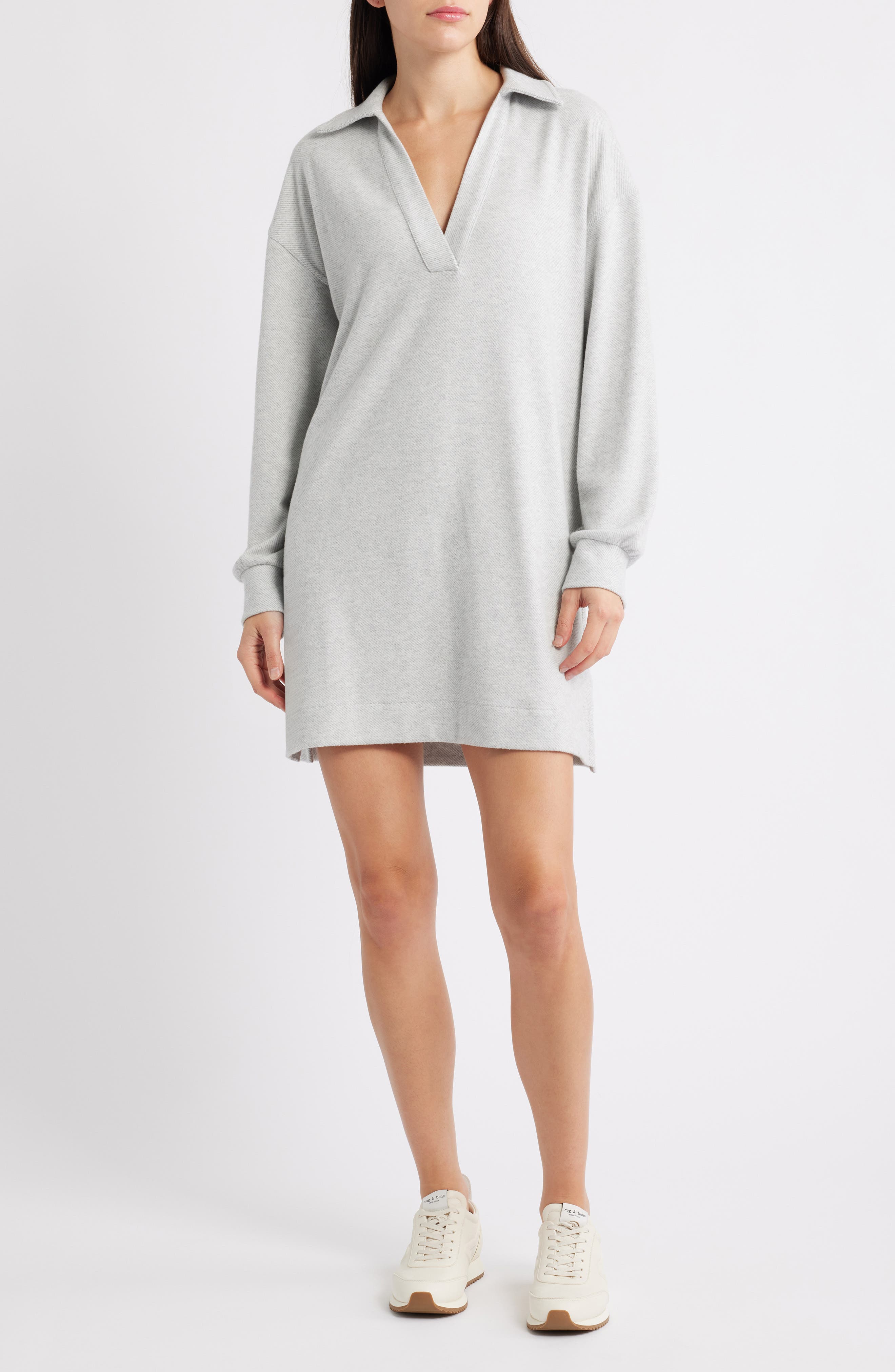 Legend Hudson Long Sleeve Polo Sweater Dress