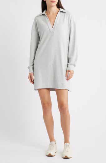 Legend Hudson Long Sleeve Polo Sweater Dress