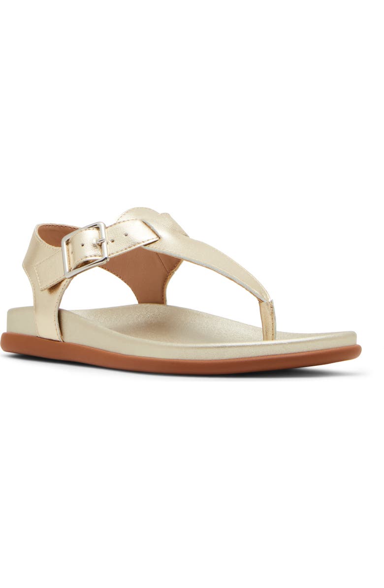Blondo Nelli Sandal, Main, color, Gold Leath