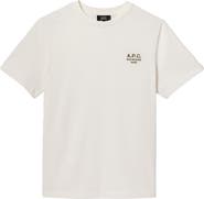 A.P.C. Embroidered Logo Cotton T-Shirt