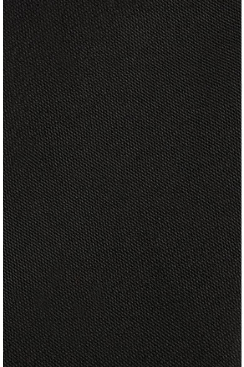 Hooded Cotton Blend Coat, Alternate, color, BLACK