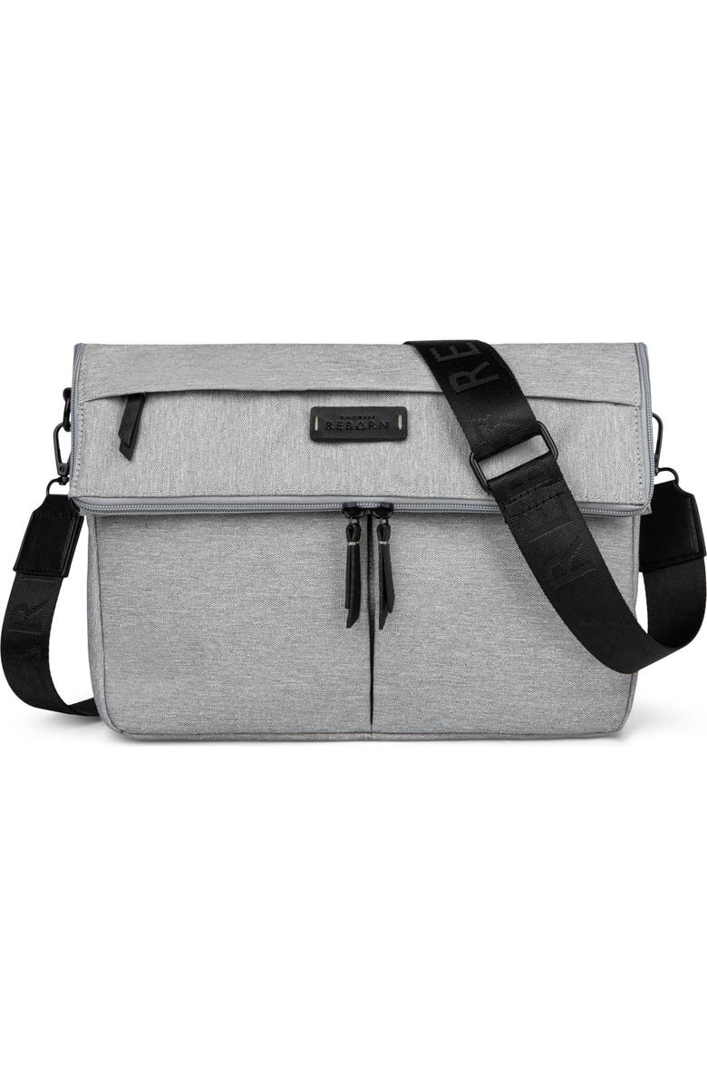 bugatti Reborn Convertible Crossbody, Main, color, Grey