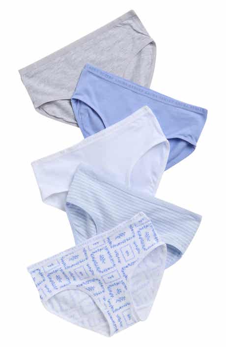 Kids' 5-Pack Cotton Spandex Briefs