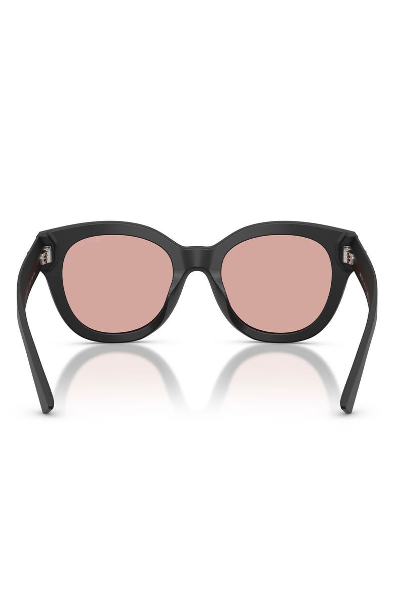 Jimmy Choo 51mm Round Sunglasses, Alternate, color,