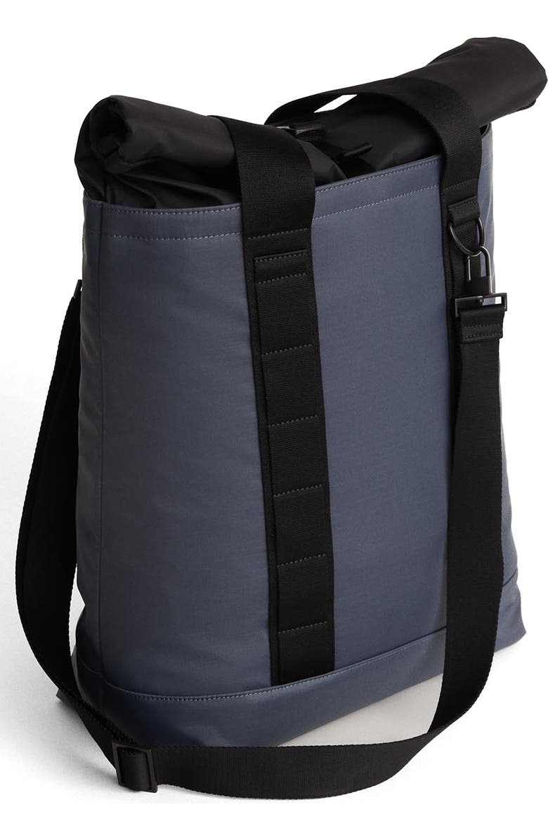 WANT Les Essentiels Havel Utility Tote Bag, Alternate, color, Bluestone Eco Nylon/ Black