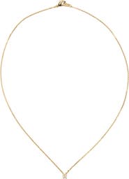 Petit Moments Call Me By Your Name Initial Pendant Necklace