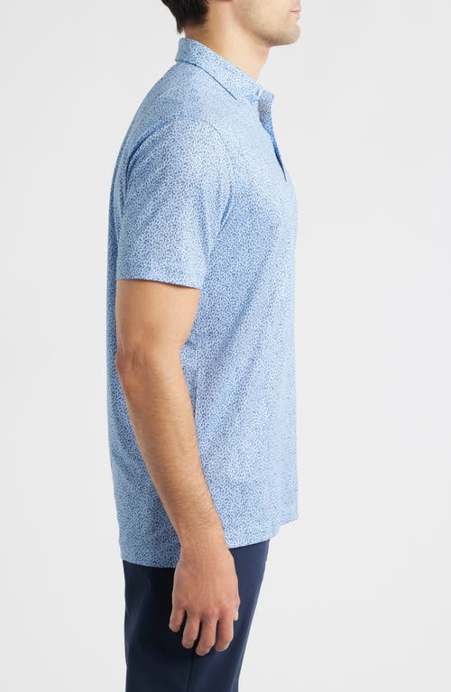 Johnnie-o Prawn Performance Jersey Polo In Multi