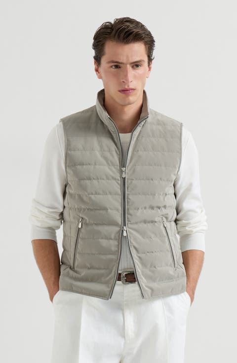 Nylon down vest