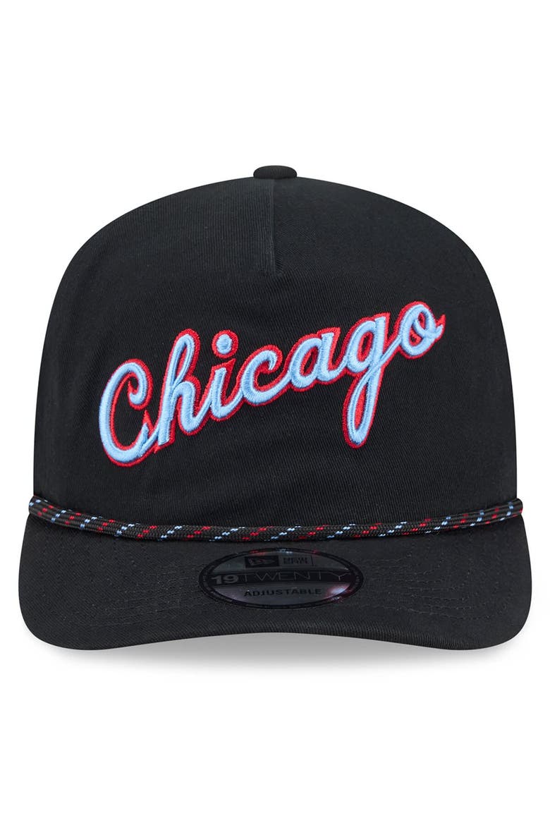Men's New Era Black Chicago Bulls 2025/26 City Edition 19TWENTY Adjustable Hat, Alternate, color, Black