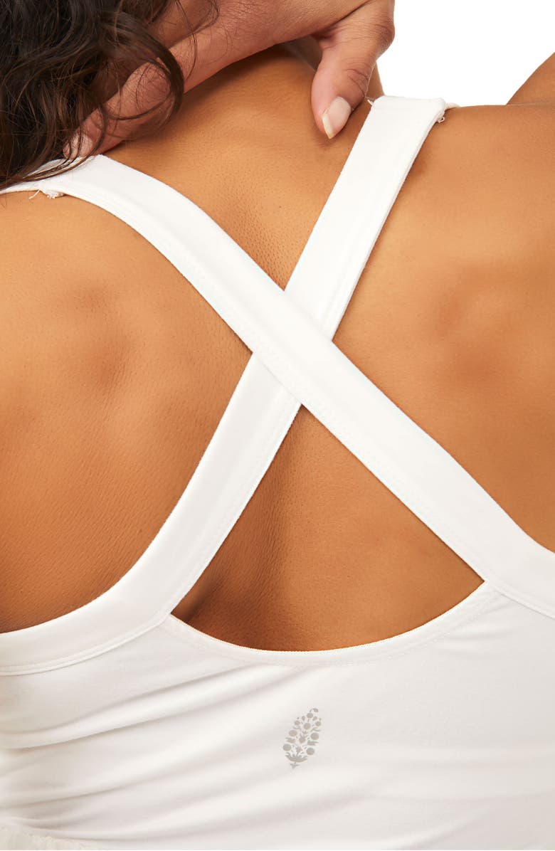 FP Movement by Free People Way Home Skort Romper, Alternate, color, White