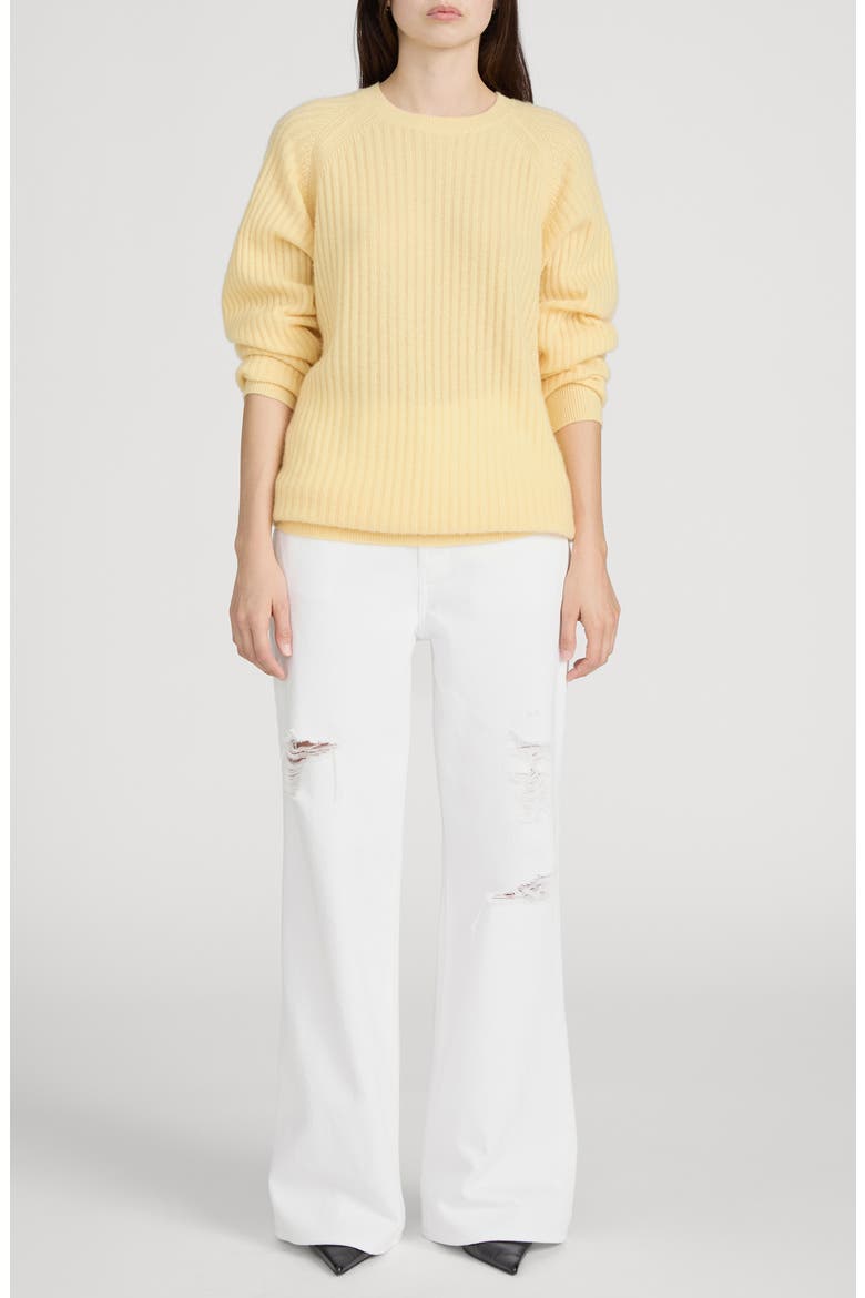 The Pixie Loose Ripped Wide Leg Jeans, Alternate, color, WHITE DESTRUCT