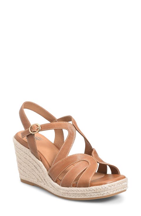 Norma Slingback Espadrille Platform Wedge Sandal (Women)
