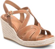 Söfft Norma Slingback Espadrille Platform Wedge Sandal