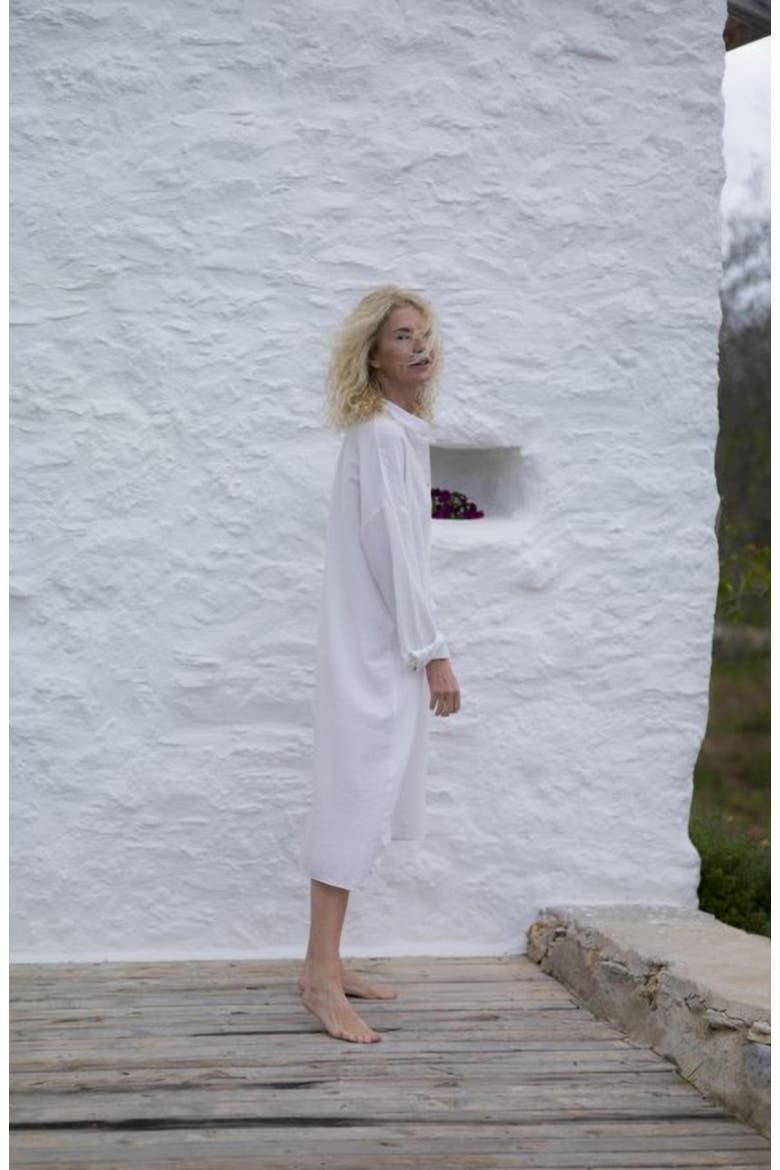 Sile Shirt Tunic, Alternate, color, White
