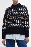 Barbour Larisa Fair Isle Wool & Cotton Blend Sweater